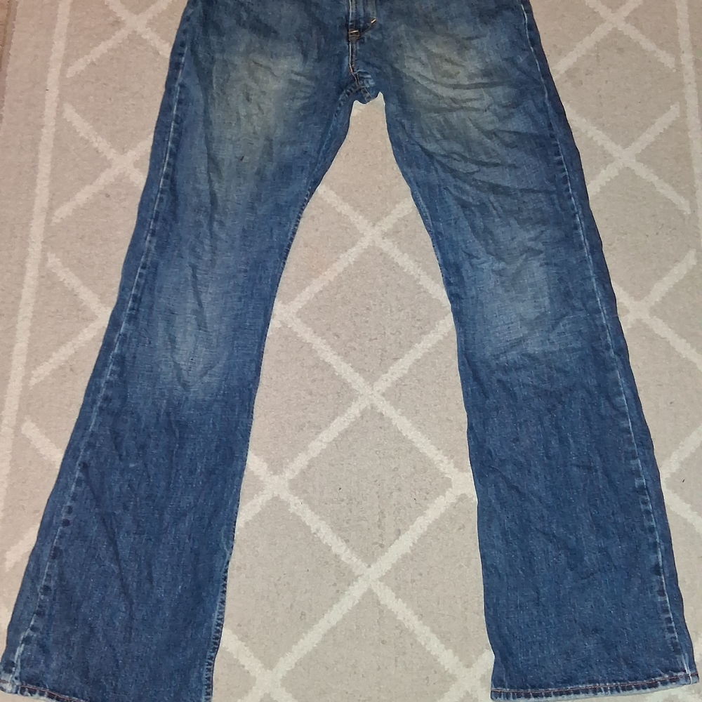 American Eagle Outfitters Men's Bootcut Blue Jeans